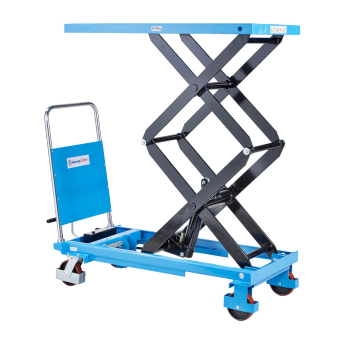 HanseLifter Hubtischwagen, Tragf.: 680 kg, max. Hub: 1.500 mm, Typ: SPF680