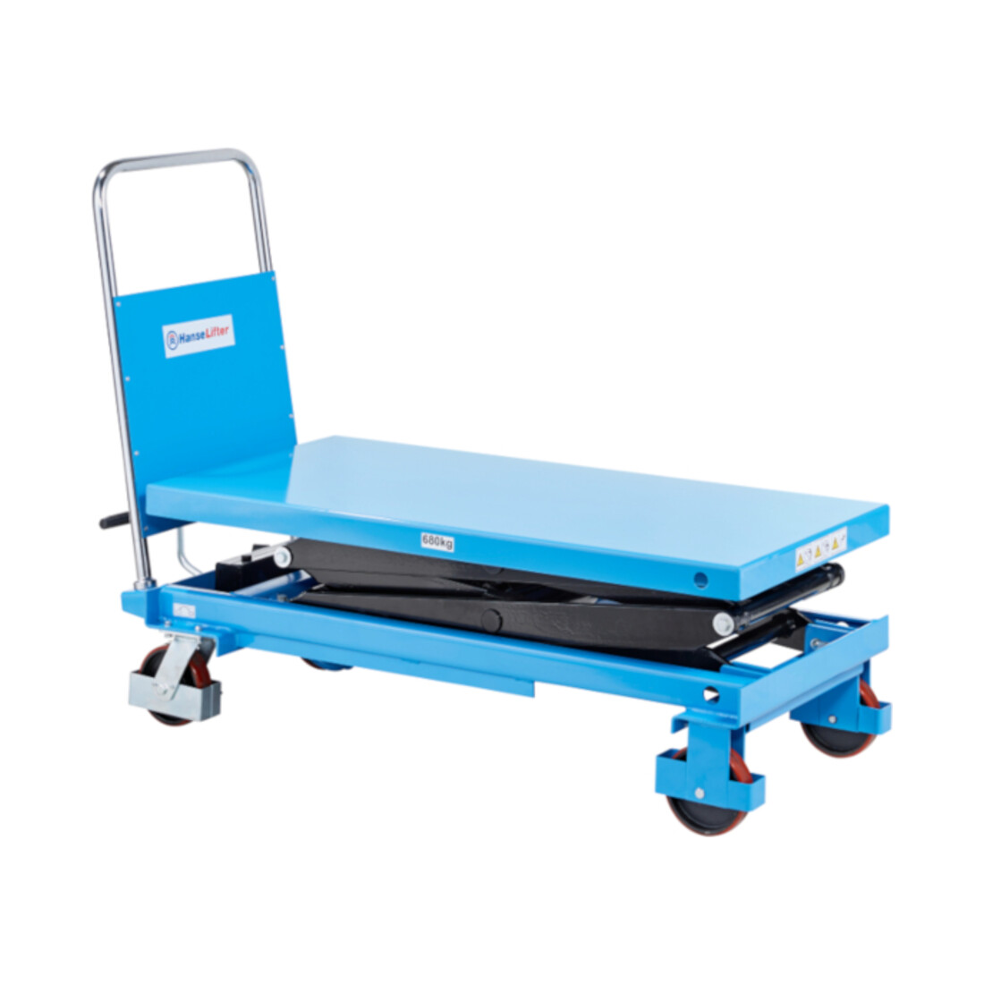 HanseLifter Hubtischwagen, Tragf.: 680 kg, max. Hub: 1.500 mm, Typ: SPF680