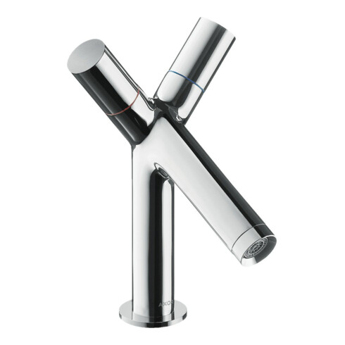 hansgrohe 2-G-Waschtischarmatur 80 Axor Starck A 105mm, m Hebel, Zugst.Abl.Gar., chr