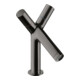 hansgrohe 2-G-Waschtischarmatur 80 Axor Starck A 105mm, m HG, ZugstAblGar, pol. bla vc-1