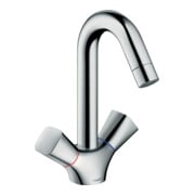 hansgrohe 2-G-Waschtischarmatur Logis 150 mit Zugstangen-Ablaufgarnitur, chrom-1