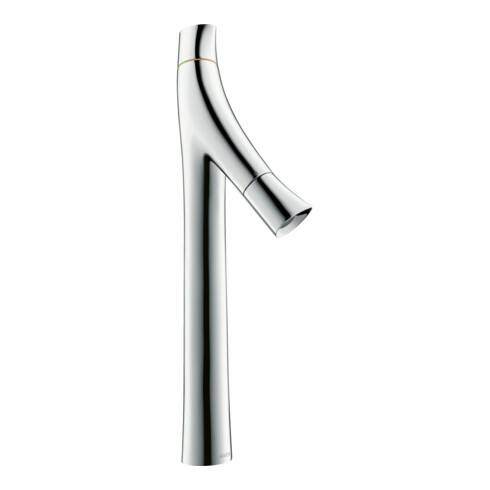 hansgrohe Zwei-Griff-Waschtischarmatur 240 Axor Starck Organic Ausl. 124mm, unverschließ Abl.garn, chr