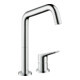 hansgrohe 2-Loch-Spültisch-Einhebelmischer 240 Axor Citterio M mit Schwenkauslauf, chrom-1