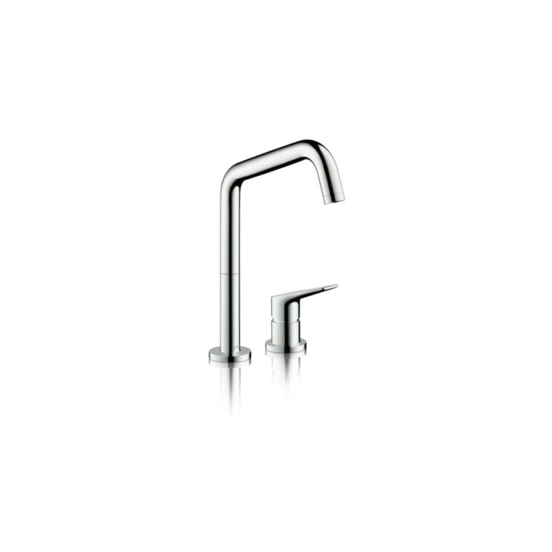 hansgrohe 2-Loch-Spültisch-Einhebelmischer 240 Axor Citterio M mit Schwenkauslauf, chrom