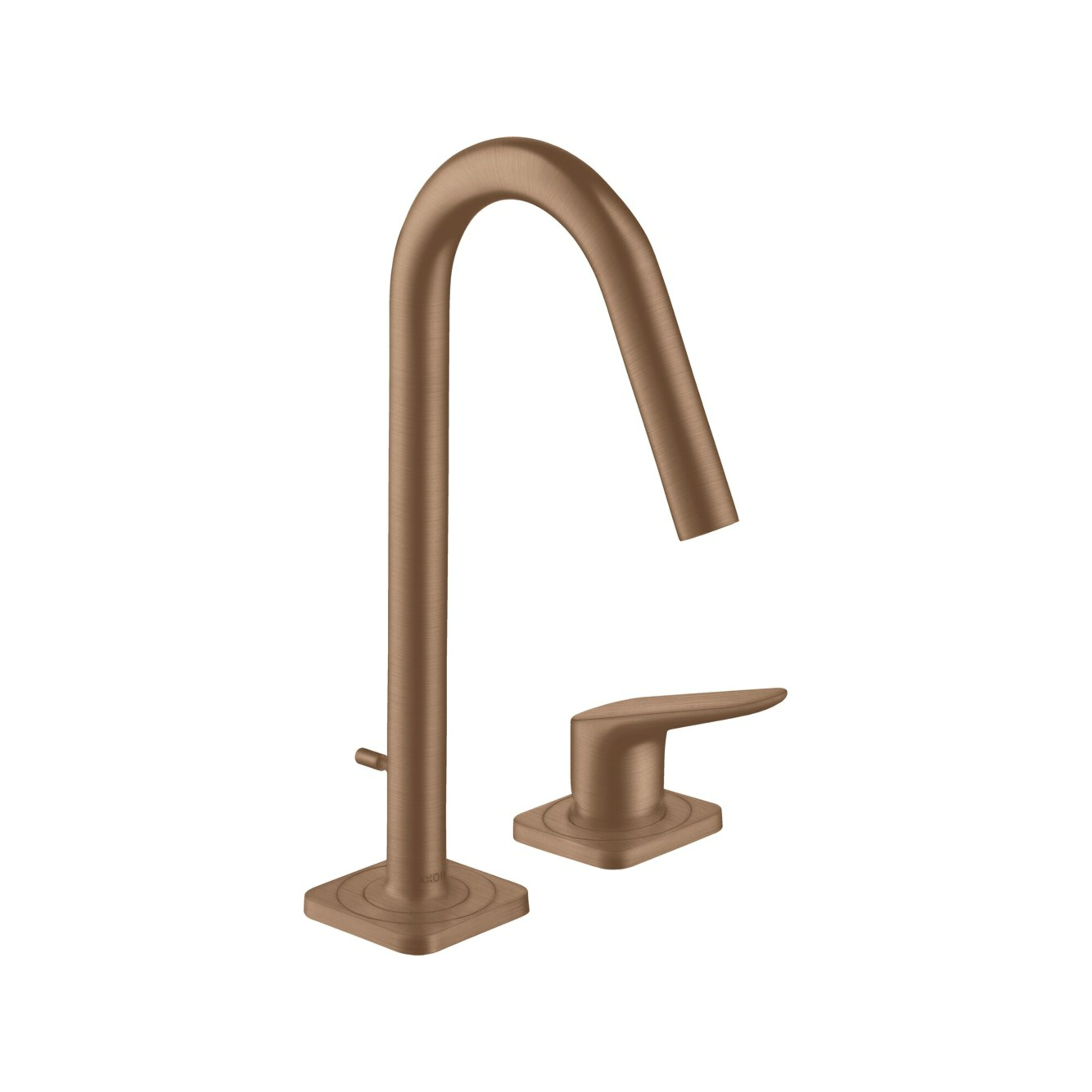 hansgrohe 2-Loch-Waschtischarmatur 160 Axor Citterio M A 135mm, m Zugst.Abl.Gar., brush. r gol