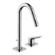 hansgrohe 2-Loch-Waschtischarmatur 160 Axor Citterio M Ausl. 135mm, m Zugst.Abl.Gar., chrom-1