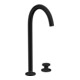 hansgrohe 2-Loch-Waschtischarmatur Sel. 260 Axor One A 165mm, m Push-Open-Ablaufg., matt-sw-1