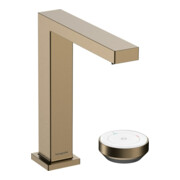 hansgrohe 2-Loch-Waschtischarmatur Tecturis E m Abl.garn, CoolStart, brushed bronze