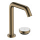 hansgrohe 2-Loch-Waschtischarmatur Tecturis S m Abl.garn, CoolStart, brushed bronze-1