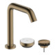 hansgrohe 2-Loch-Waschtischarmatur Tecturis S m Abl.garn, CoolStart, brushed bronze-3