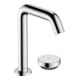 hansgrohe 2-Loch-Waschtischarmatur Tecturis S mit Ablaufgarnitur, CoolStart, chrom-1