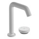 hansgrohe 2-Loch-Waschtischarmatur Tecturis S mit Ablaufgarnitur, CoolStart, mattweiß-1