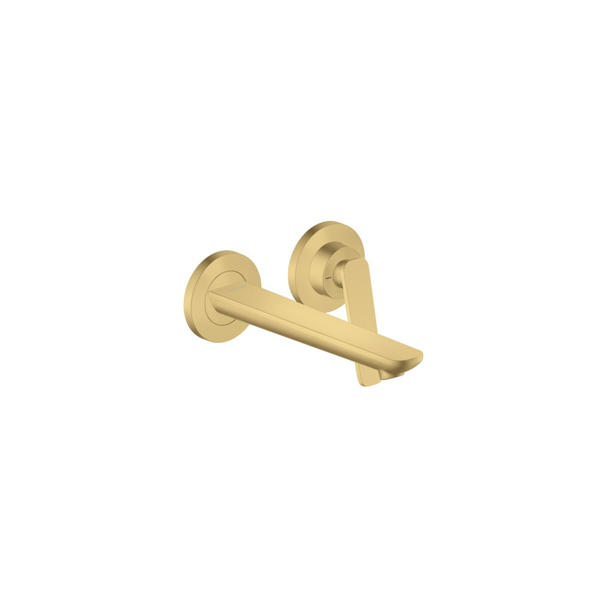 hansgrohe 2-Loch-Waschtischarmatur Wand UP Axor Citterio C mit Auslauf 195 mm BGO