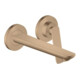 hansgrohe 2-Loch-Waschtischarmatur Wand UP Axor Citterio C mit Auslauf 195 mm Cubic cut BRG-1