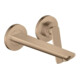 hansgrohe 2-Loch-Waschtischarmatur Wand UP Axor Citterio C mit Auslauf 195 mm PRG-1