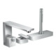 hansgrohe 3-Loch-Bidet-Einhebelmischer Axor Edge A 210mm, WR-Mont., Diamantschl., chr-1