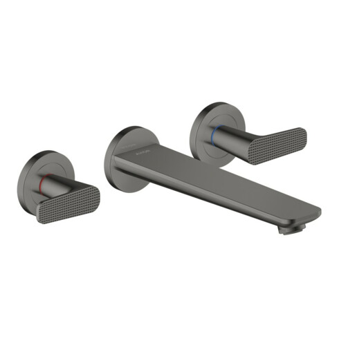 hansgrohe 3-Loch Fertigset Wannemisch.Wand UP Axor Citterio C Cubic cut PBC