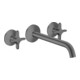 hansgrohe 3-Loch-Wannen-Armatur Axor One UP 220mm blau brush