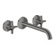 hansgrohe 3-Loch-Wannen-Armatur Axor One UP 220mm pol. blau