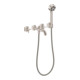 hansgrohe 3-Loch-Wannen-Armatur Axor One UP A 220mm m HB m Kreuz ES Finish