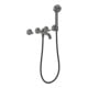 hansgrohe 3-Loch-Wannen-Armatur Axor One UP A 220mm pol. blau