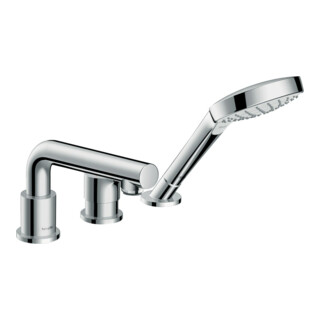 hansgrohe 3-Loch-Wannenrand-EHM Talis S Ausladung 200mm, chrom