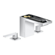 hansgrohe 3-Loch-Waschtischarmatur 110 Axor MyEdition A 150mm, m Pus-Op-Abl, o. Pl., chr
