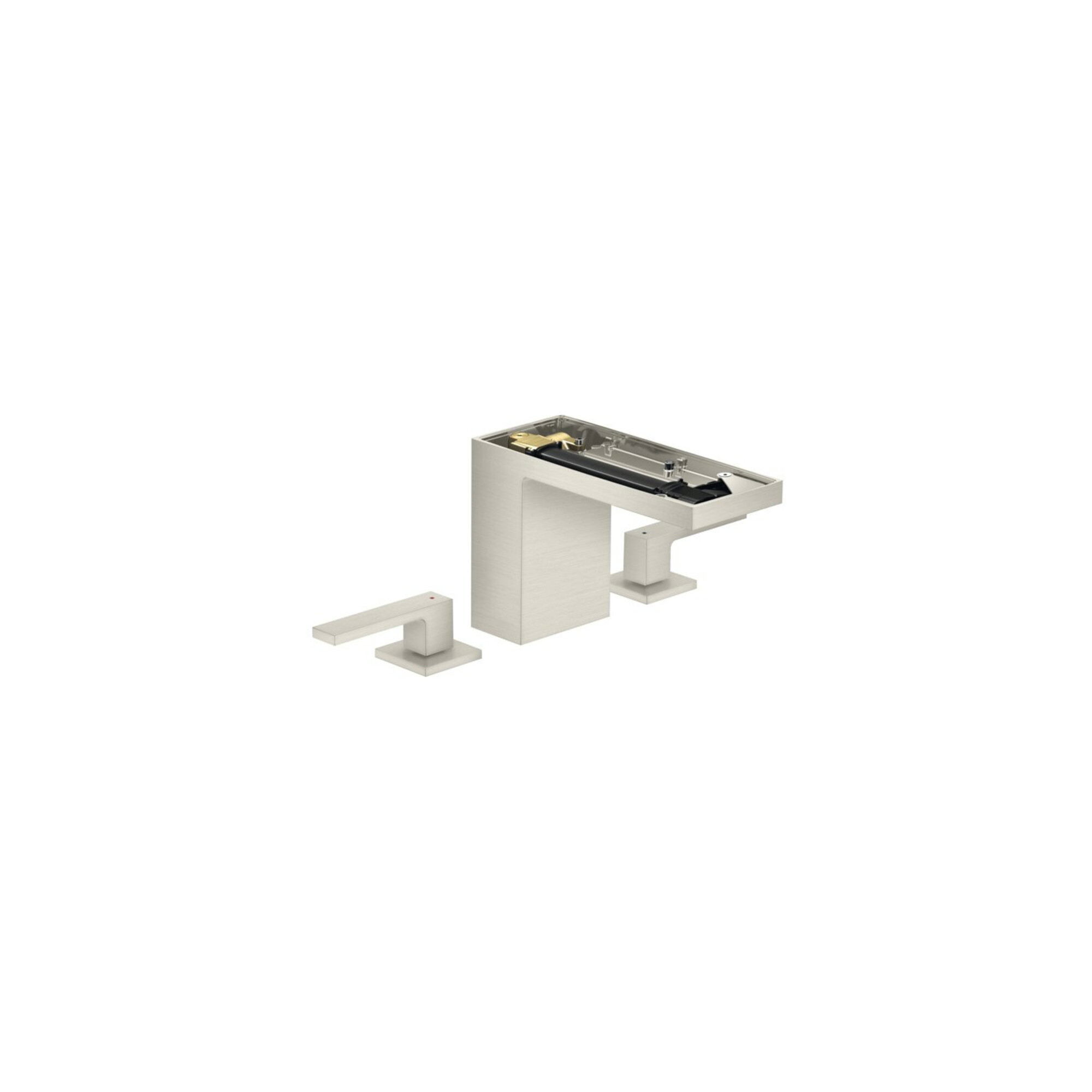 hansgrohe 3-Loch-Waschtischarmatur 110 Axor MyEdition A 150mm, m Pus-Op-Abl, o Pl, ED