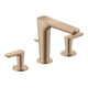 hansgrohe 3-Loch-Waschtischarmatur 125 Axor Citterio C mit Zugstangen Ablaufg.PRG-1