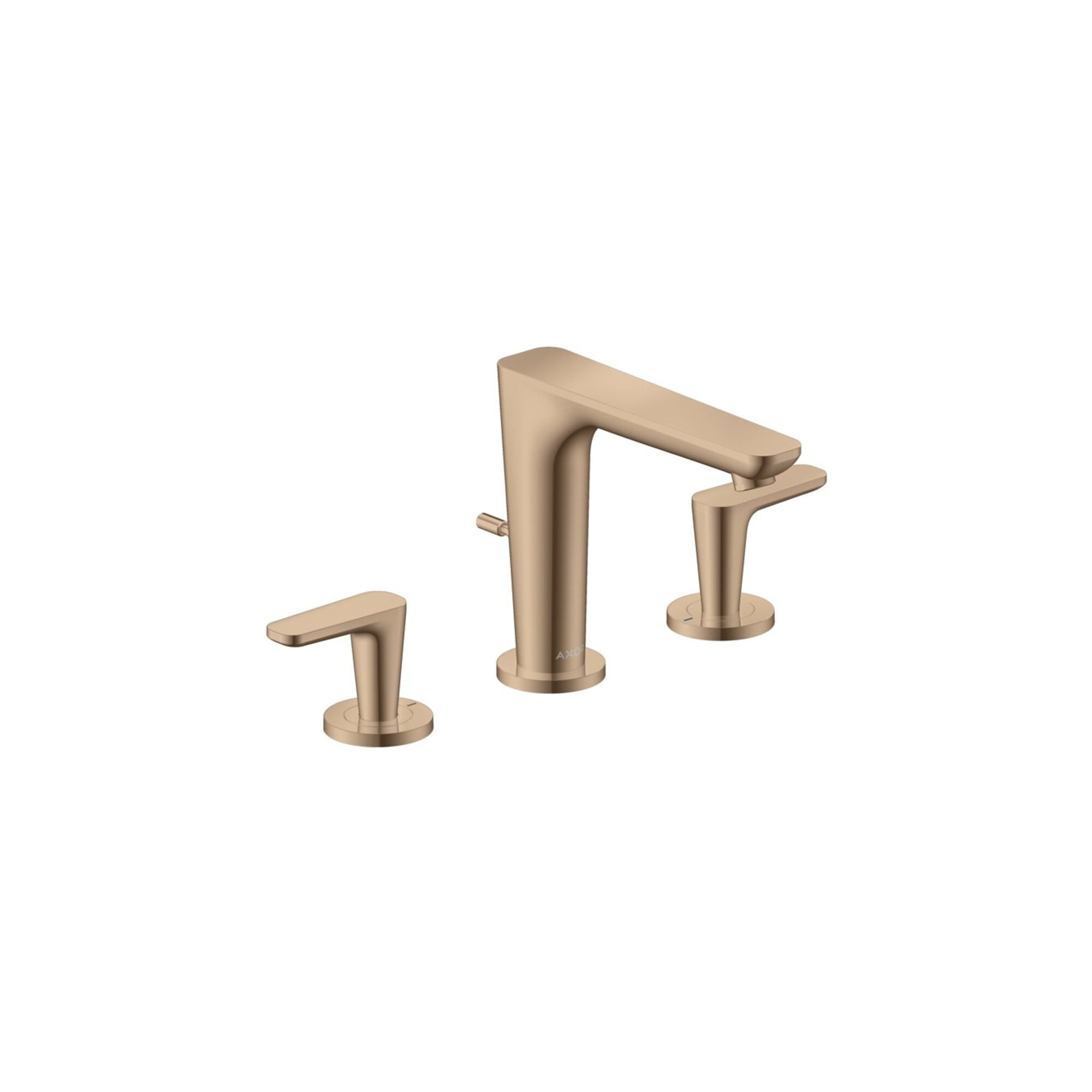 hansgrohe 3-Loch-Waschtischarmatur 125 Axor Citterio C mit Zugstangen Ablaufg.PRG