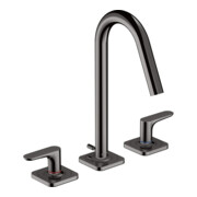 hansgrohe 3-Loch-Waschtischarmatur 160 Axor Citterio M A 135mm, m HG, ZugstAblGar, Ros, po b vc