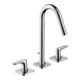 hansgrohe 3-Loch-Waschtischarmatur 160 Axor Citterio M A 135mm, m HG, ZugstAblGar, Roset., chr-1