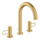 hansgrohe 3-Loch-Waschtischarmatur 160 Axor Uno A 173mm, m Bügelg, ZugstAblGar, b g opt-1