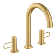 hansgrohe 3-Loch-Waschtischarmatur 160 Axor Uno A 173mm, m Bügelg, ZugstAblGar, b g opt