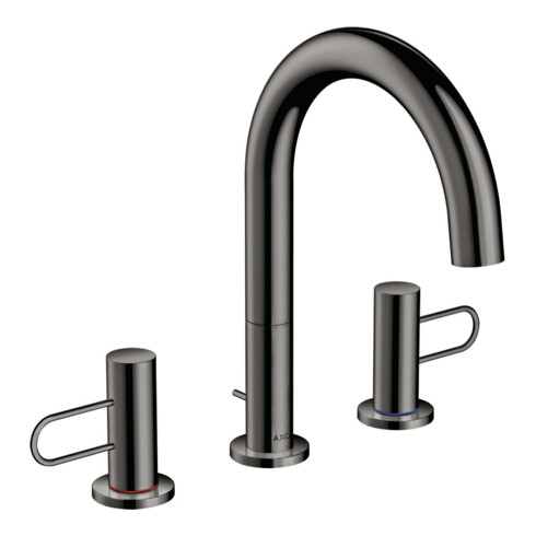 hansgrohe 3-Loch-Waschtischarmatur 160 Axor Uno A 173mm, m Bügelg, ZugstAblGar, po b vc
