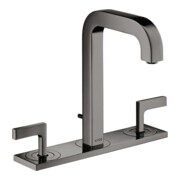 hansgrohe 3-Loch-Waschtischarmatur 170 Axor Citterio A 140mm, m H-Gr, ZugstAblGar, Pl, po b v