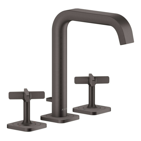 hansgrohe 3-Loch-Waschtischarmatur 170 Axor Citterio E A 165mm, m ZugstAblGar, Ros, b bla vc