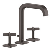 hansgrohe 3-Loch-Waschtischarmatur 170 Axor Citterio E A 165mm, m ZugstAblGar, Ros, b bla vc