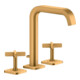 hansgrohe 3-Loch-Waschtischarmatur 170 Axor Citterio E A 165mm, m ZugstAblGar, Ros, b gol opt-1