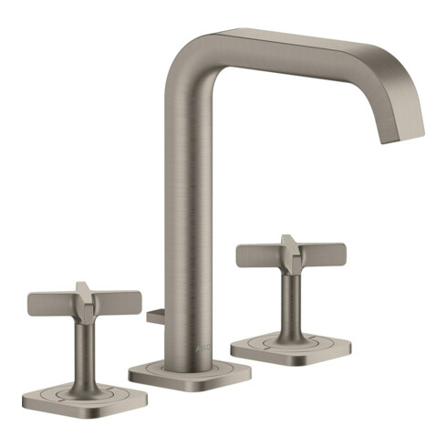 hansgrohe 3-Loch-Waschtischarmatur 170 Axor Citterio E A 165mm, m ZugstAblGar, Ros, ED