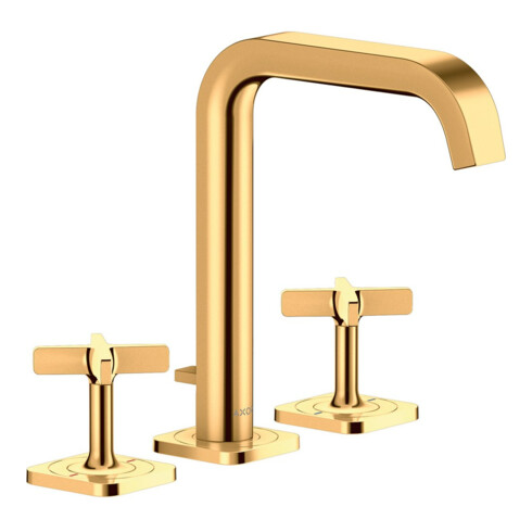 hansgrohe 3-Loch-Waschtischarmatur 170 Axor Citterio E A 165mm, m ZugstAblGar, Ros, po gol opt