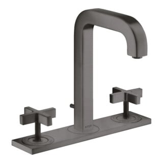 hansgrohe 3-Loch-Waschtischarmatur 170 Axor Citterio m A 140mm, m KrG, ZugstAblGar, Pl, b b v