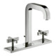hansgrohe 3-Loch-Waschtischarmatur 170 Axor Citterio m A 140mm, m KrG, ZugstAblGar, Pl., chr-1