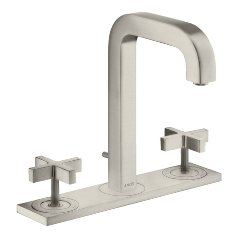 hansgrohe 3-Loch-Waschtischarmatur 170 Axor Citterio m A 140mm, m KrG, ZugstAblGar, Pl, ED