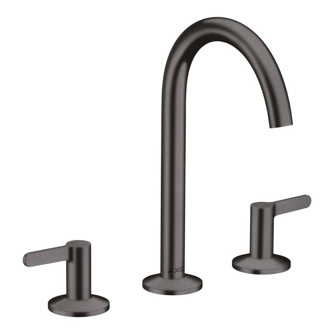 hansgrohe 3-Loch-Waschtischarmatur 170 Axor One A 140mm, m Pus-Op-Abl, m HG, b bla vc