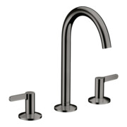 hansgrohe 3-Loch-Waschtischarmatur 170 Axor One A 140mm, m Pus-Op-Abl, m HG, pol. bla vc