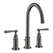 hansgrohe 3-Loch-Waschtischarmatur 180 Axor Montreux A 175mm, m H-Gr, ZugstAblGar, b bla vc