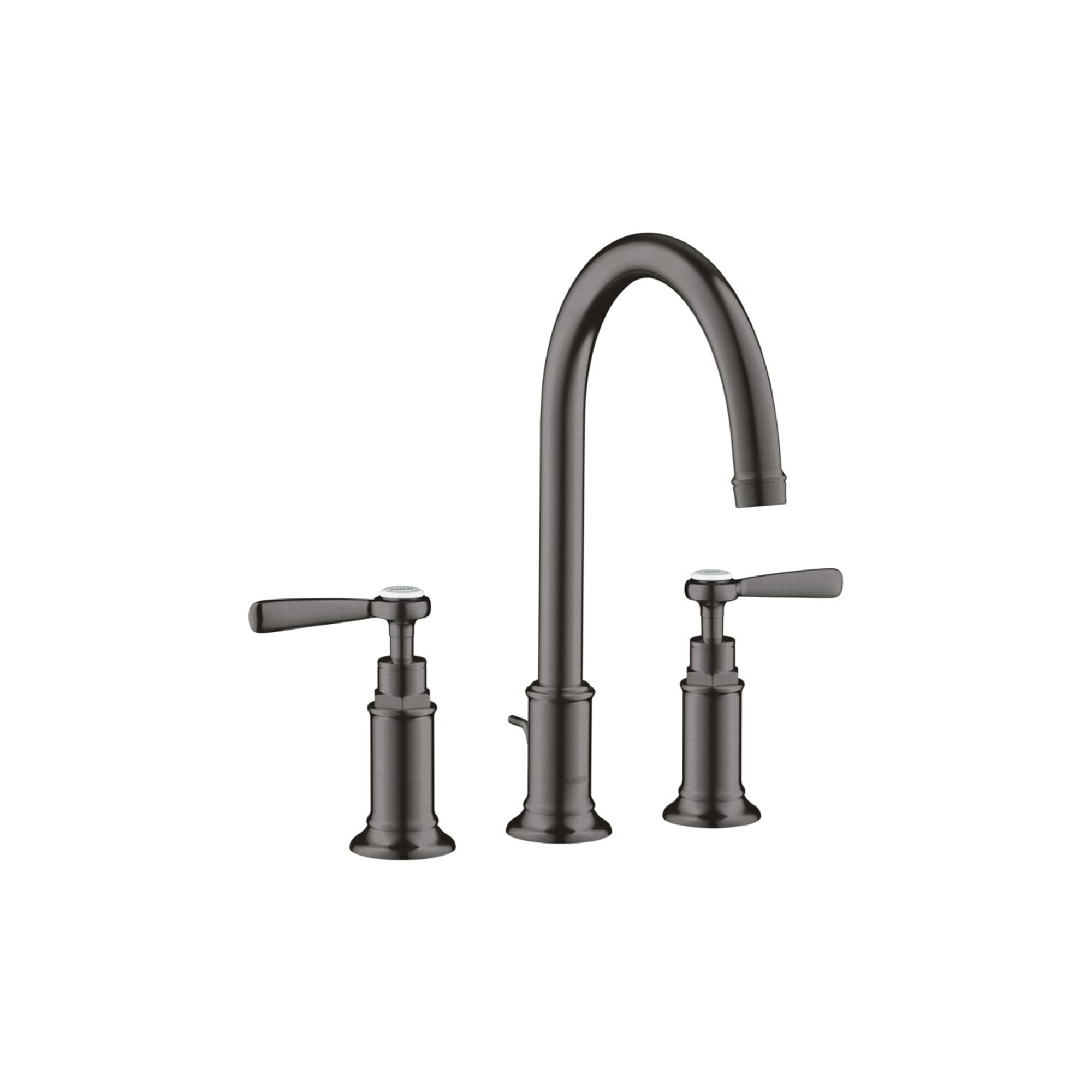 hansgrohe 3-Loch-Waschtischarmatur 180 Axor Montreux A 175mm, m H-Gr, ZugstAblGar, b bla vc
