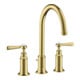 hansgrohe 3-Loch-Waschtischarmatur 180 Axor Montreux A 175mm, m H-Gr, ZugstAblGar, brush. br-1