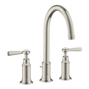 hansgrohe 3-Loch-Waschtischarmatur 180 Axor Montreux A 175mm, m H-Gr, ZugstAblGar, ED